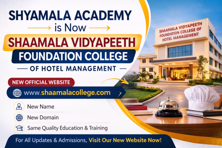 Shyamala Academy is Now Shaamala Vidyapeeth Foundation College